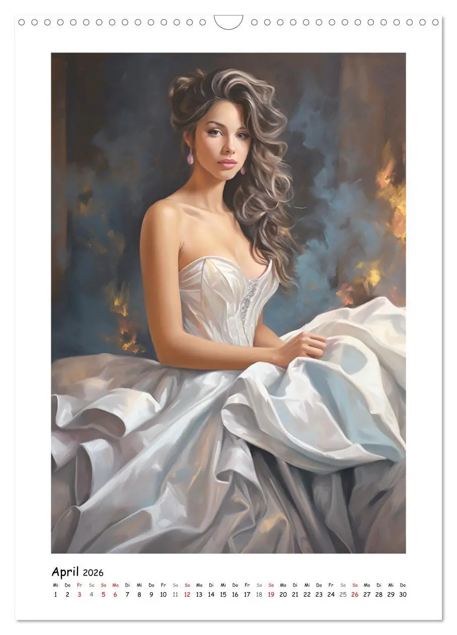 Bild: 9783516309386 | Eleganz im Glanz. Zauberhaft im Abendkleid (Wandkalender 2026 DIN...