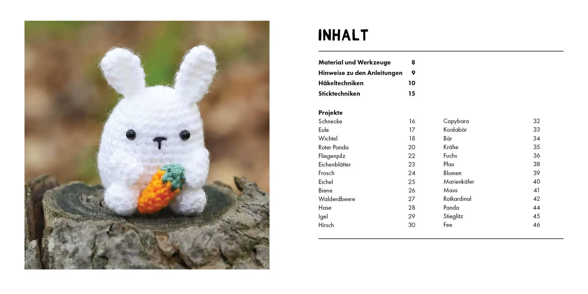 Bild: 9783745929386 | Mini-Amigurumis - Süße Waldbewohner | 26 niedliche Freunde häkeln