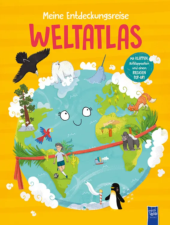 Meine Entdeckungsreise - Weltatlas - Anja De Lombaert Pappband