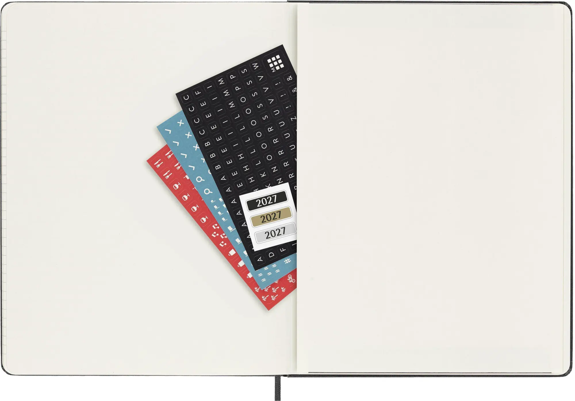 Bild: 8056999279486 | Moleskine 12 Monate Pro Wochen Notizkalender 2027, Pro XL, 1 Wo = 2...