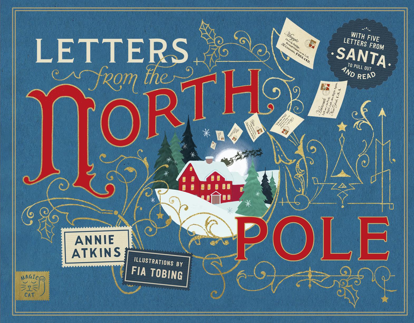 Cover: 9781915569486 | Letters from the North Pole: With Five Letters to Pull Out and Read...