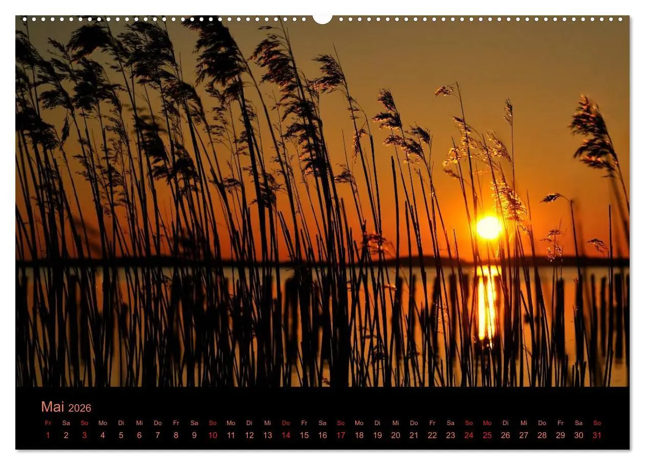 Bild: 9783516229486 | Sonnenuntergang (Wandkalender 2026 DIN A2 quer), CALVENDO...