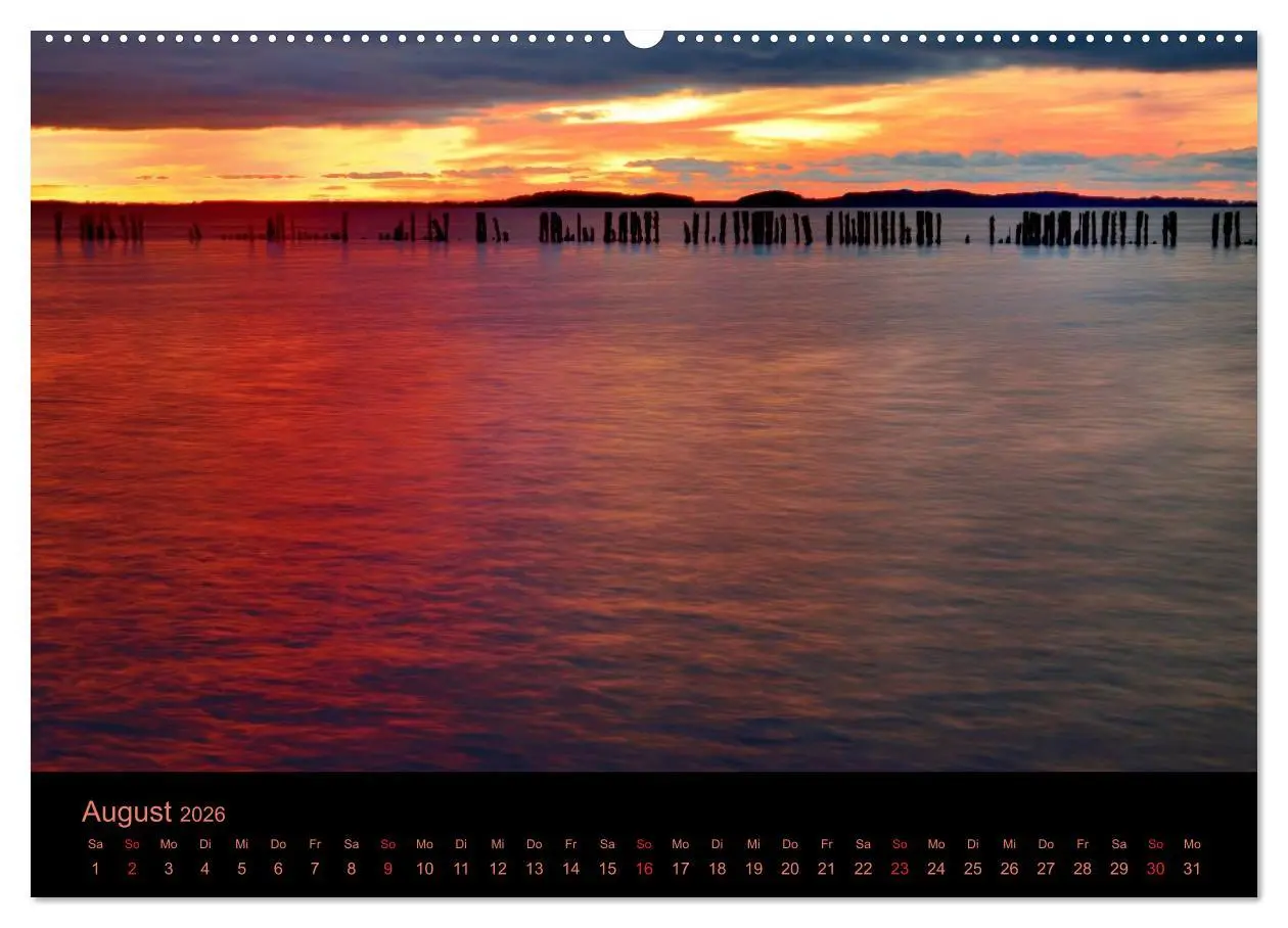 Bild: 9783516229486 | Sonnenuntergang (Wandkalender 2026 DIN A2 quer), CALVENDO...