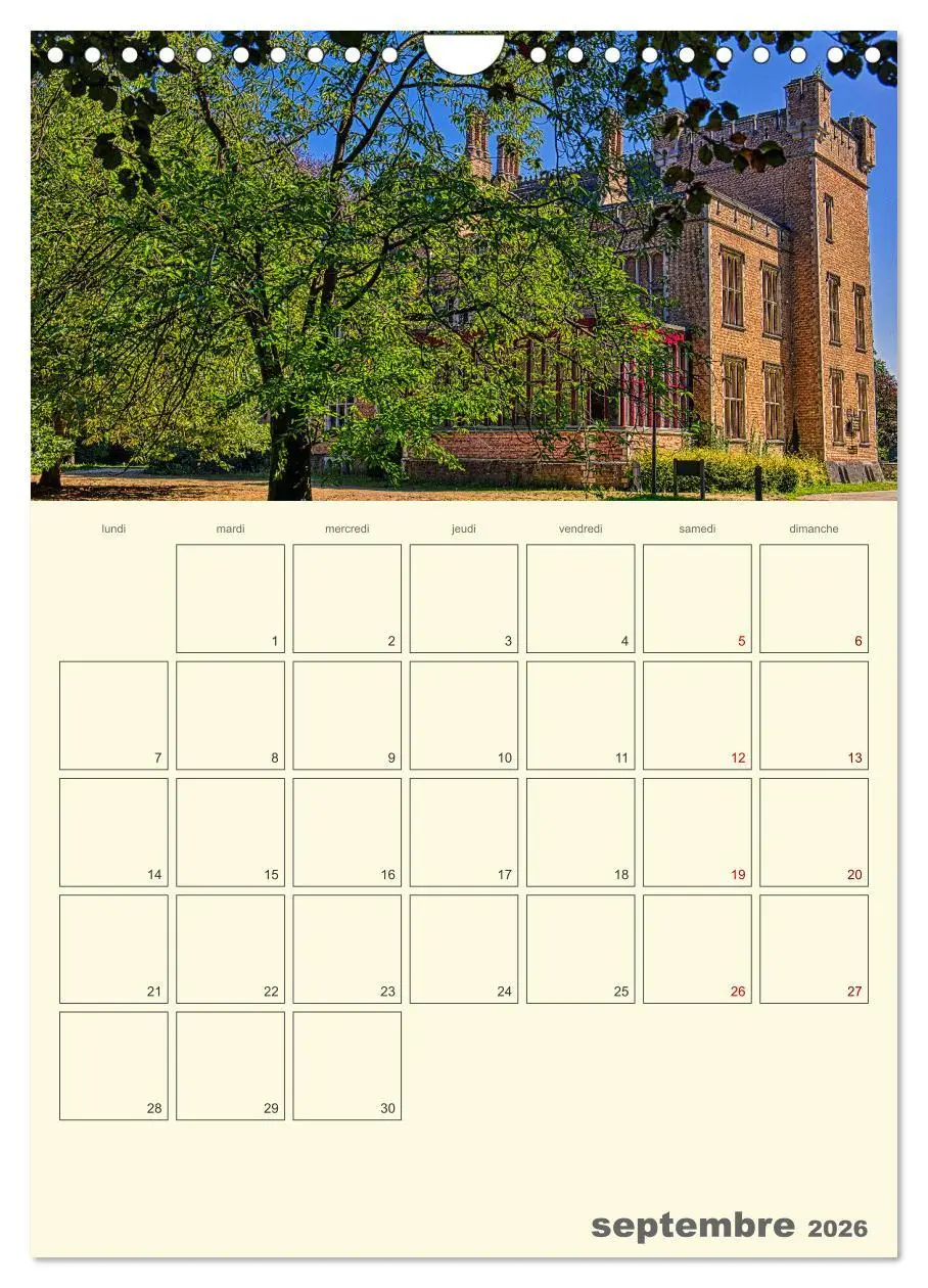 Bild: 9783516539486 | Comté belge de Flandre (Calendrier mural 2026 DIN A4 horizontal),...