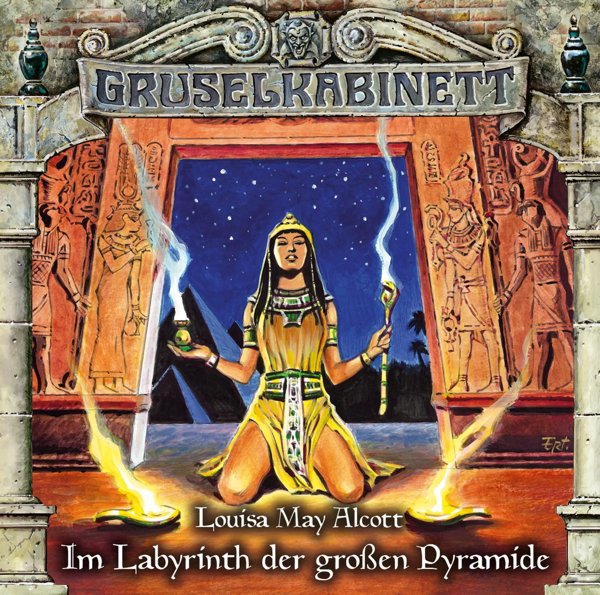 Cover: 9783785759486 | Gruselkabinett - Folge 148 - Im Labyrinth der großen Pyramide | Alcott