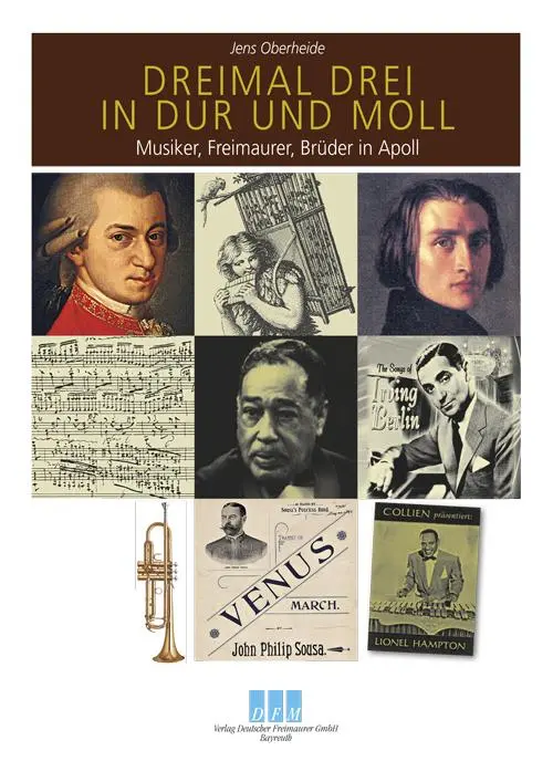 Cover: 9783943539486 | Dreimal drei in Dur und Moll | Musiker, Freimaurer, Brüder in Apoll