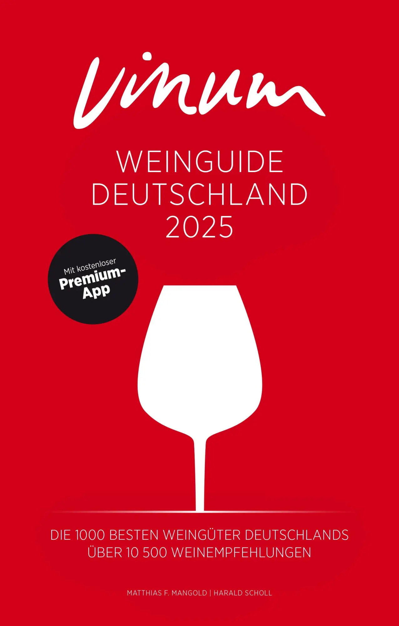 Cover: 9783959619486 | VINUM Weinguide Deutschland 2025 | Matthias F/Scholl, Harald Mangold
