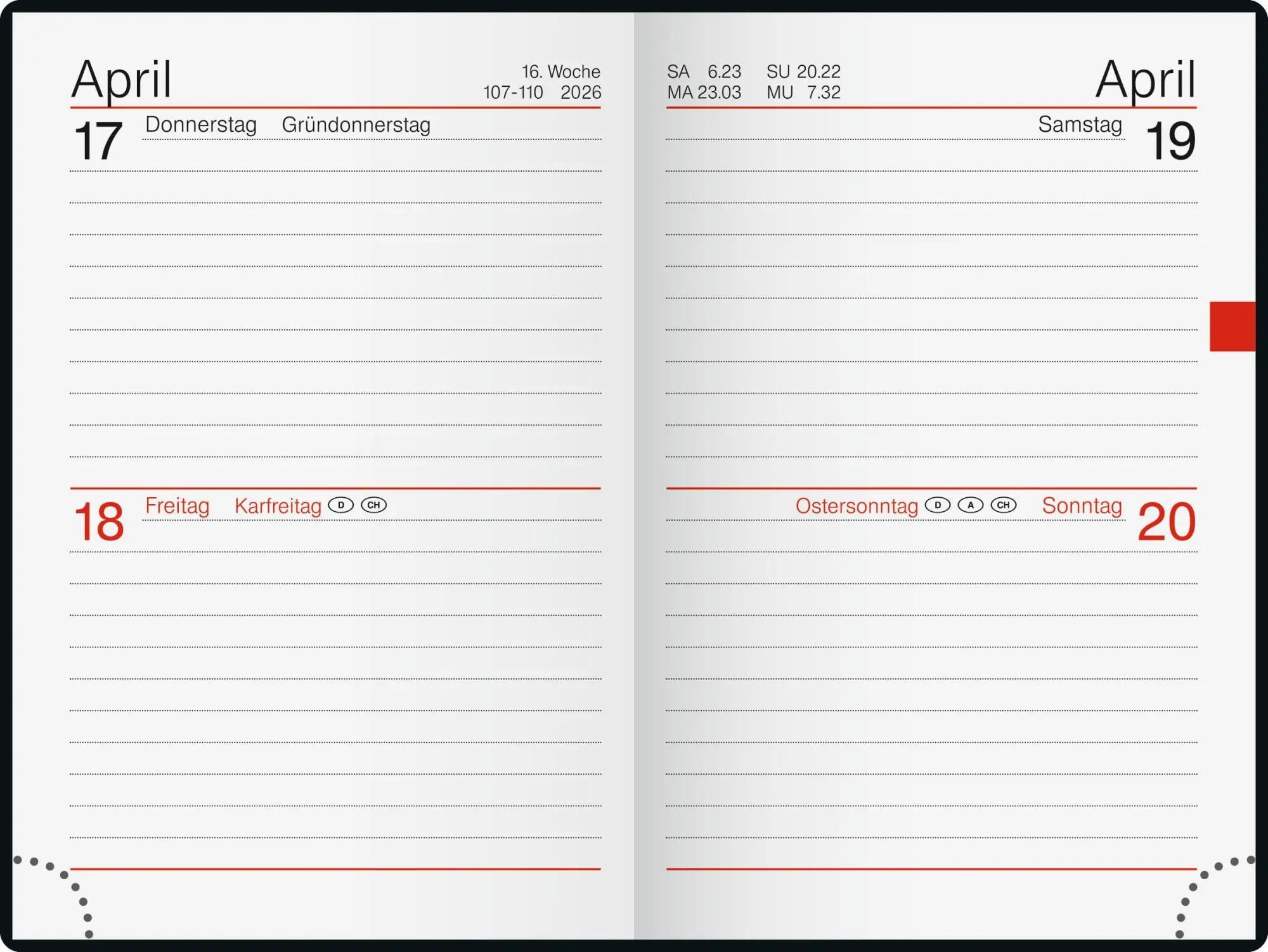 Bild: 4003273789586 | rido/idé 7016212296 Taschenkalender Mod. Industrie II 2026 A7,...