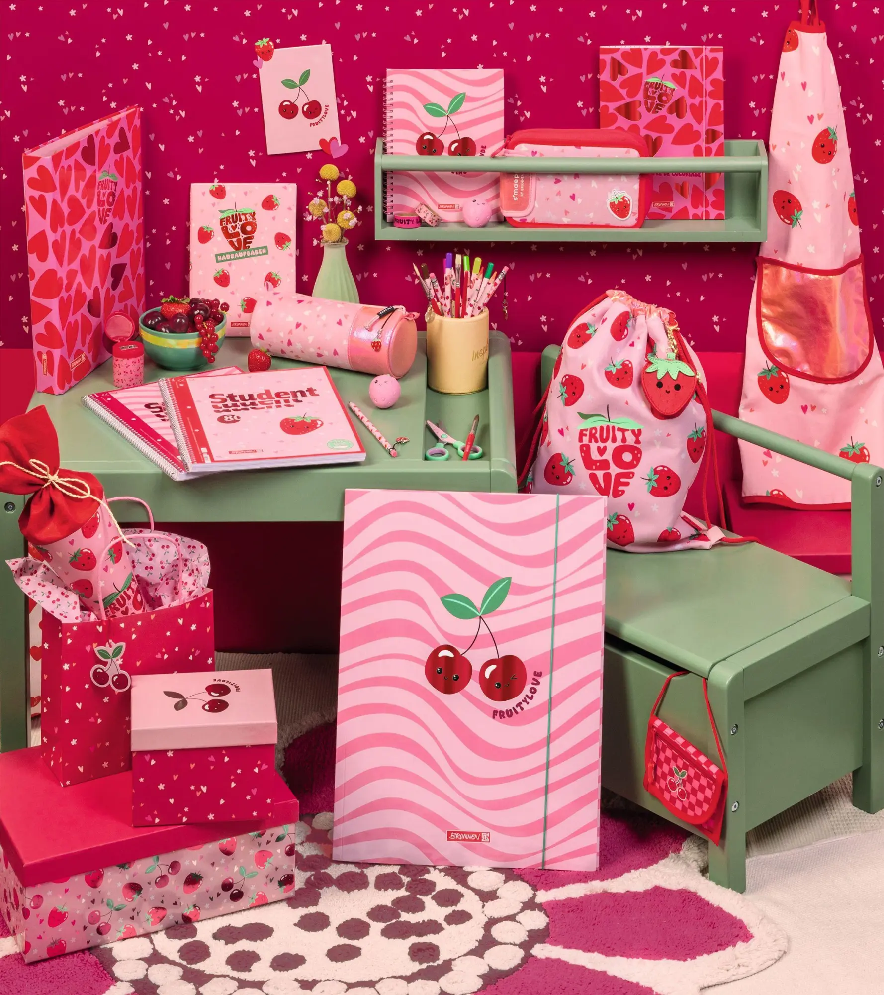 Bild: 4061947149586 | Freundebuch Fruity Love | Deutsch | 2026 | Baier &amp; Schneider