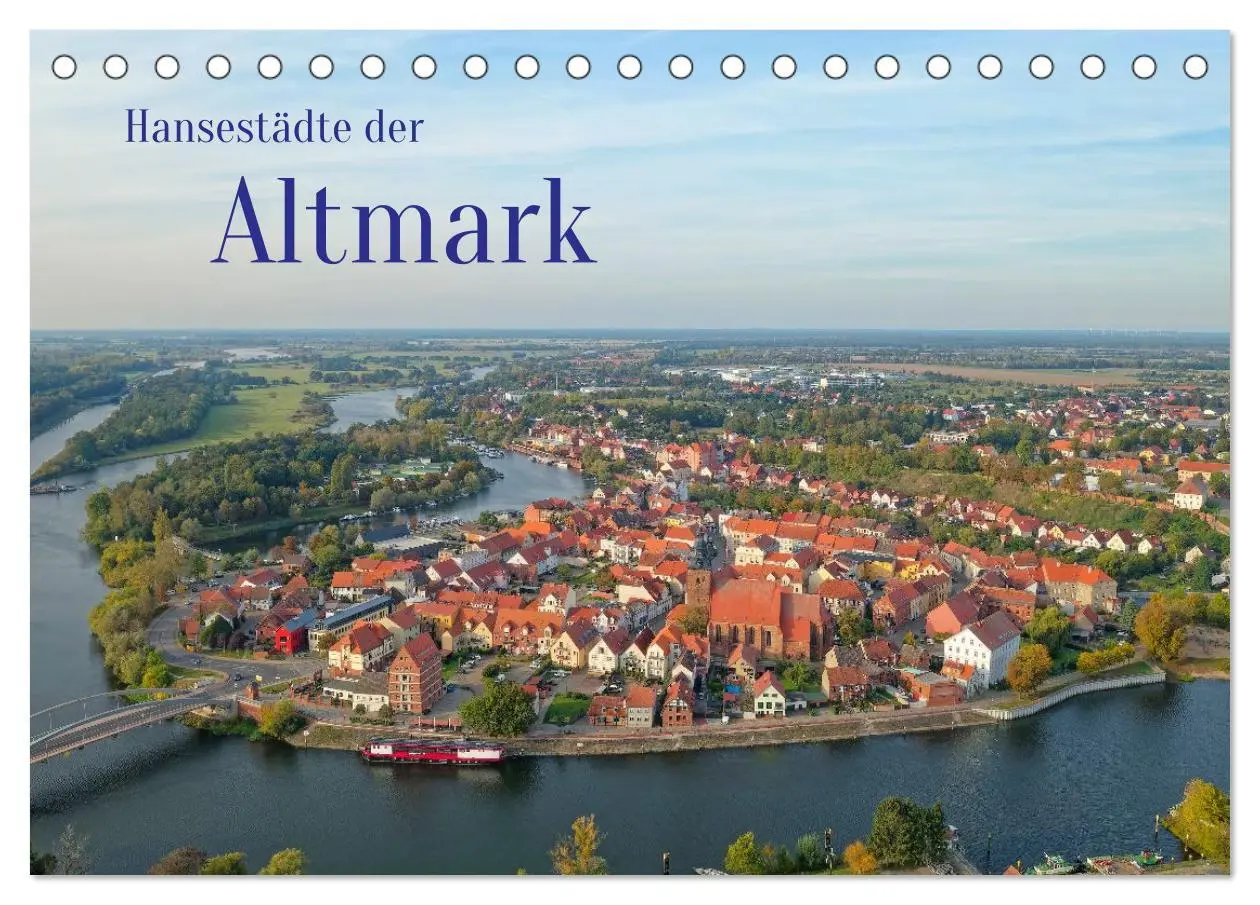 Cover: 9783457299586 | Hansestädte der Altmark (Tischkalender 2026 DIN A5 quer), CALVENDO...