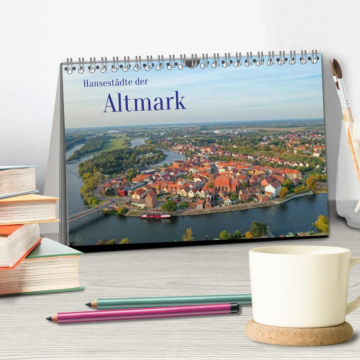 Bild: 9783457299586 | Hansestädte der Altmark (Tischkalender 2026 DIN A5 quer), CALVENDO...