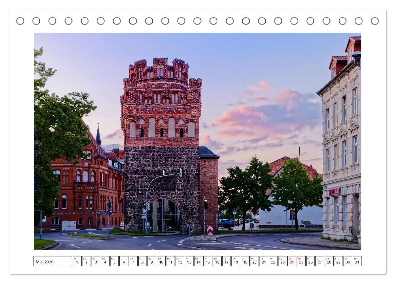 Bild: 9783457299586 | Hansestädte der Altmark (Tischkalender 2026 DIN A5 quer), CALVENDO...