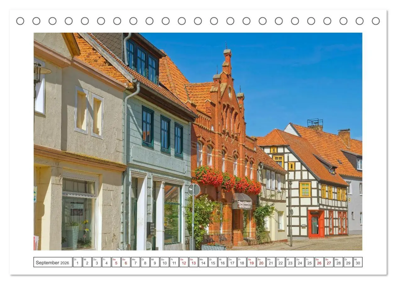 Bild: 9783457299586 | Hansestädte der Altmark (Tischkalender 2026 DIN A5 quer), CALVENDO...