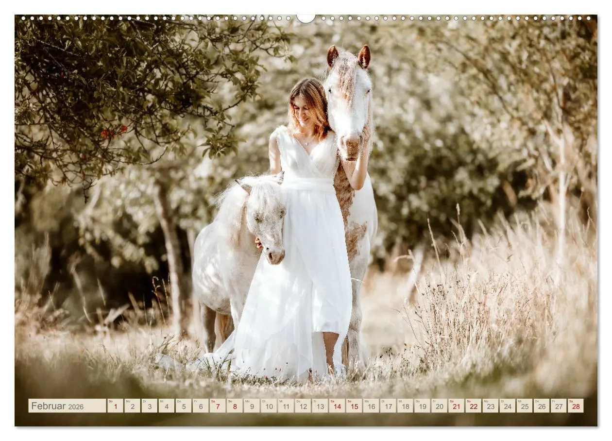 Bild: 9783457679586 | Seelenglück Kalender - Pferde - Charakter, Stärke, Weisheit...