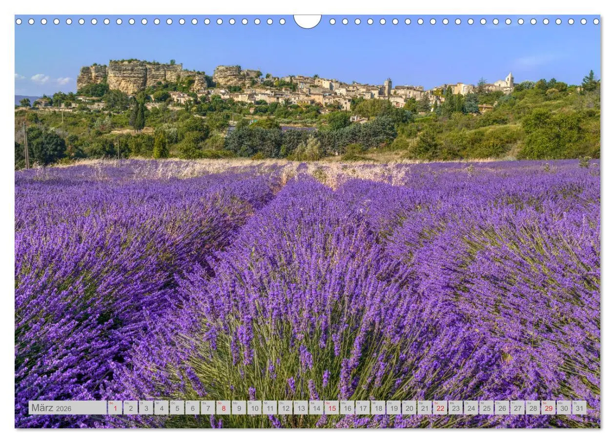 Bild: 9783457819586 | Provence, der sinnliche Süden Frankreichs (Wandkalender 2026 DIN A3...