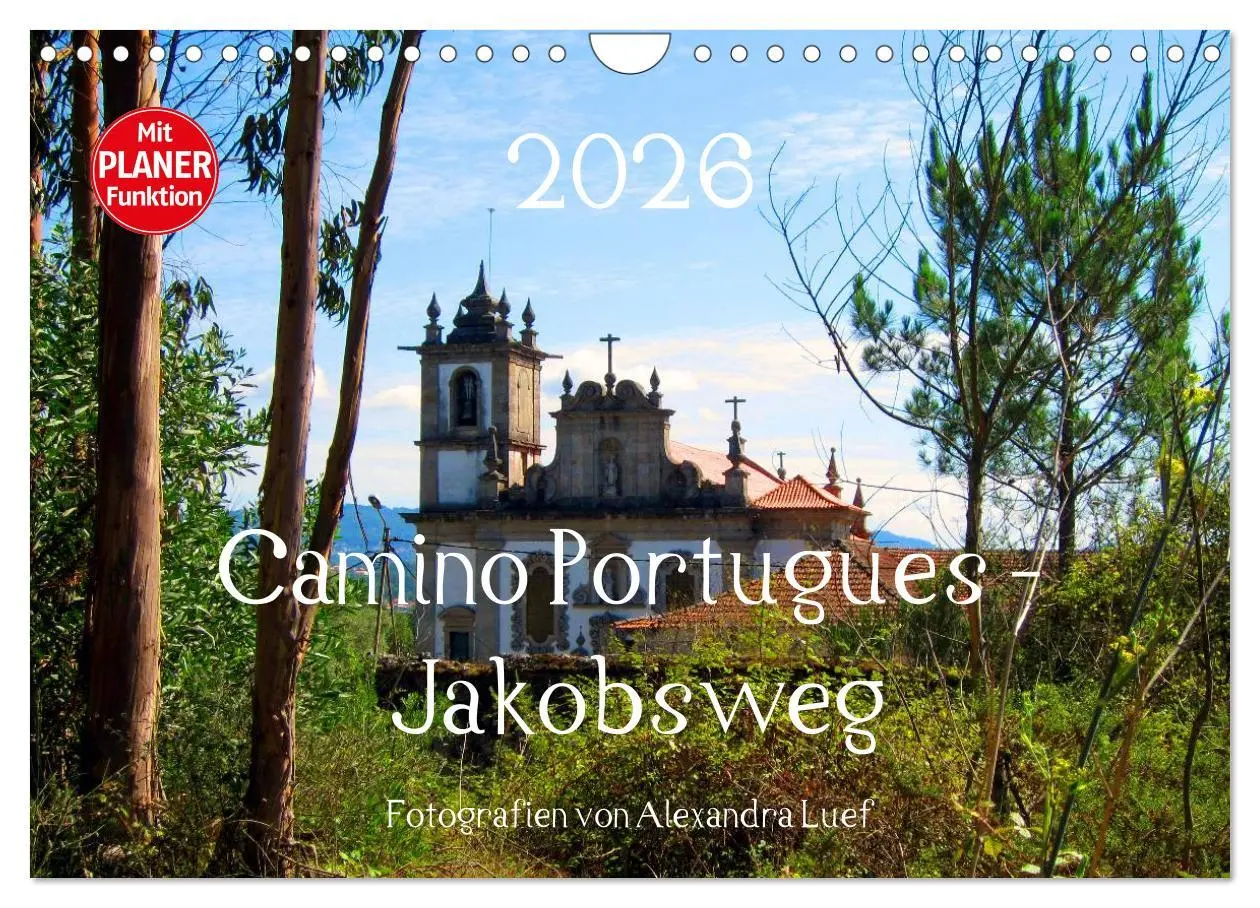 Cover: 9783457989586 | Camino Portugues - Jakobsweg (Wandkalender 2026 DIN A4 quer),...