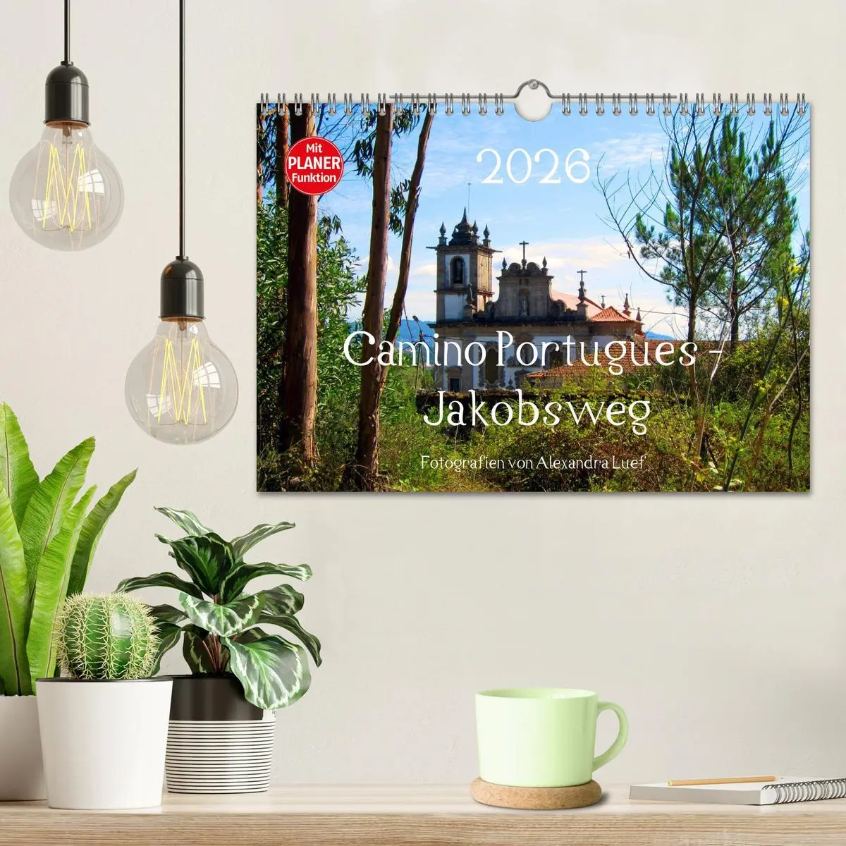 Bild: 9783457989586 | Camino Portugues - Jakobsweg (Wandkalender 2026 DIN A4 quer),...