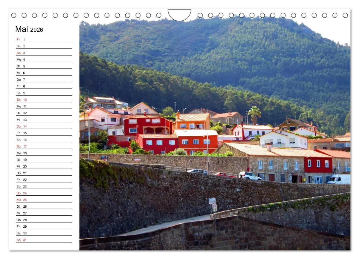Bild: 9783457989586 | Camino Portugues - Jakobsweg (Wandkalender 2026 DIN A4 quer),...
