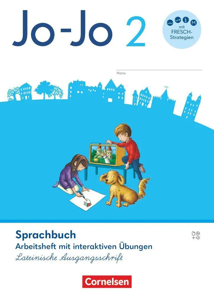 Cover: 9783464819586 | Jo-Jo Sprachbuch 2. Schuljahr - Allgemeine Ausgabe 2024 -...