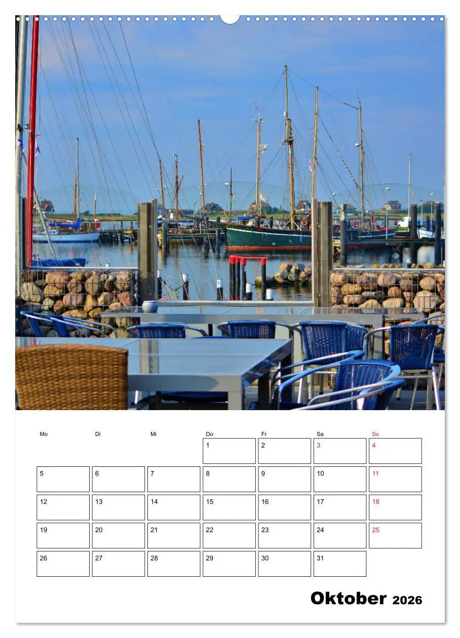 Bild: 9783516389586 | Marina Heiligenhafen (hochwertiger Premium Wandkalender 2026 DIN A2...