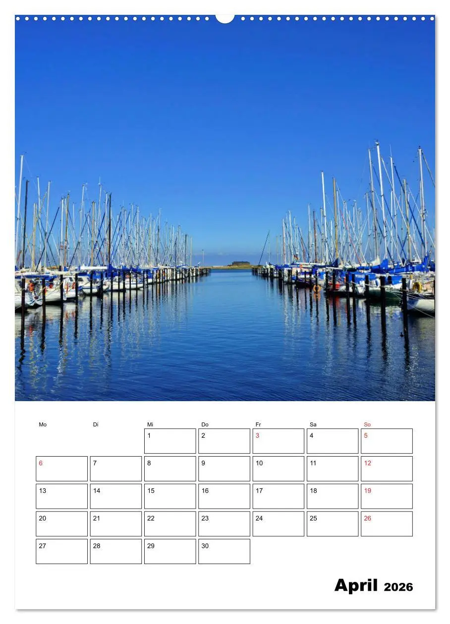 Bild: 9783516389586 | Marina Heiligenhafen (hochwertiger Premium Wandkalender 2026 DIN A2...
