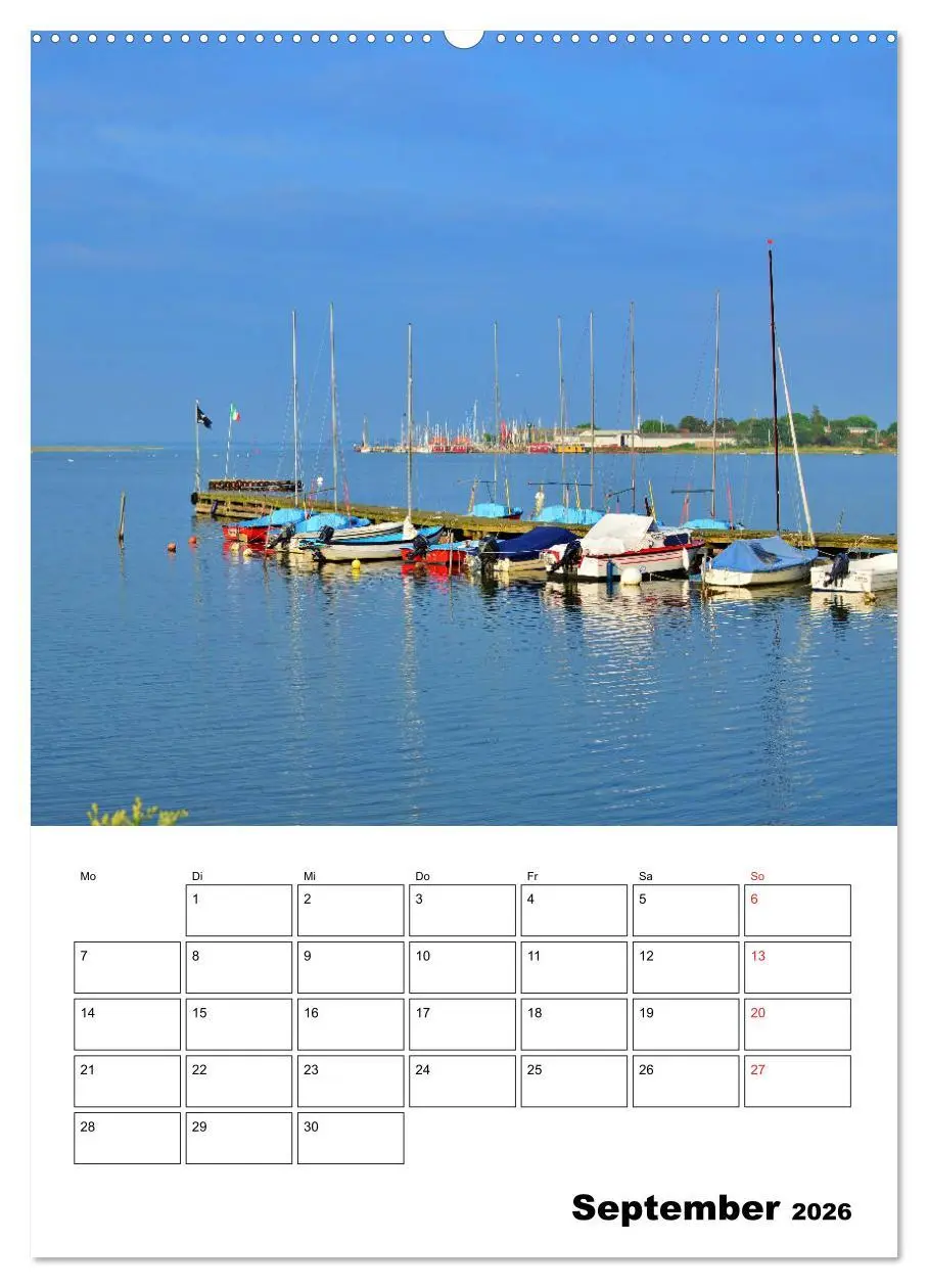 Bild: 9783516389586 | Marina Heiligenhafen (hochwertiger Premium Wandkalender 2026 DIN A2...
