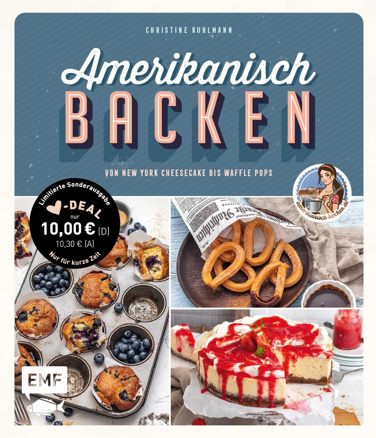 Cover: 9783745909586 | Amerikanisch backen - vom erfolgreichen YouTube-Kanal...
