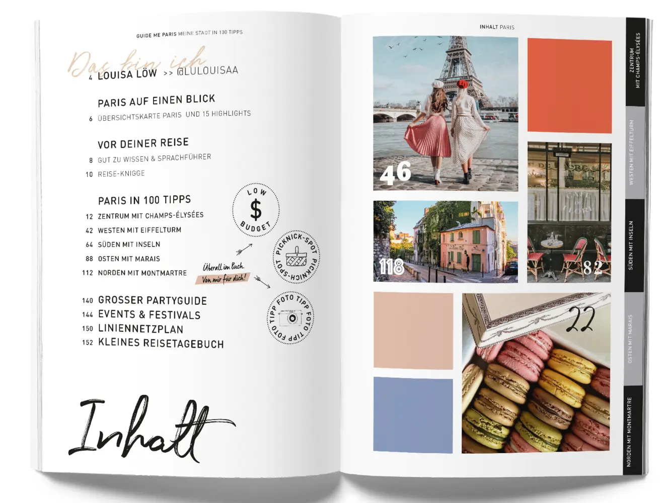 Rückseite: 9783828309586 | GuideMe Travel Book Paris - Reiseführer | Louisa Löw | Taschenbuch