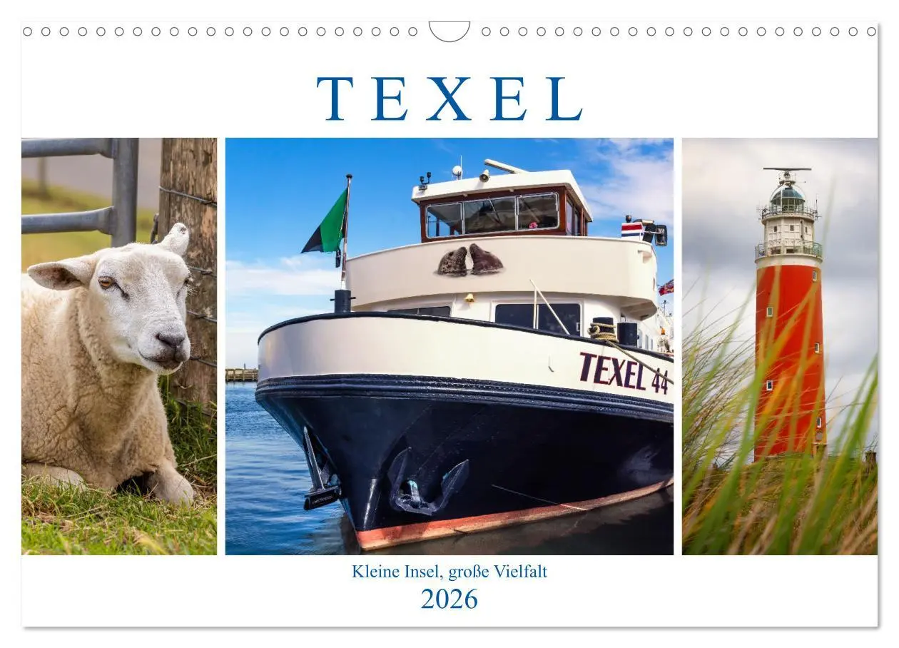Cover: 9783457669686 | Texel - Kleine Insel, große Vielfalt (Wandkalender 2026 DIN A3...