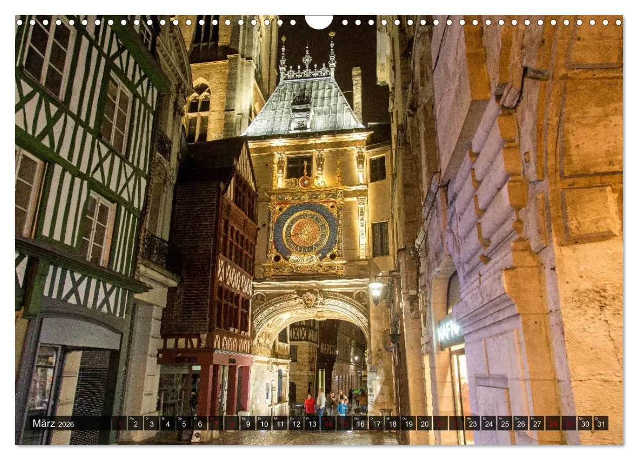 Bild: 9783457739686 | Blickpunkte der Normandie (Wandkalender 2026 DIN A3 quer), CALVENDO...
