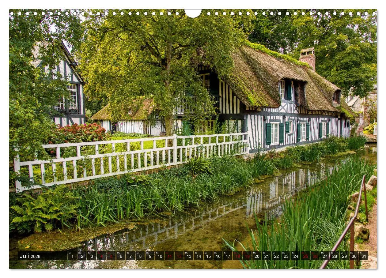 Bild: 9783457739686 | Blickpunkte der Normandie (Wandkalender 2026 DIN A3 quer), CALVENDO...