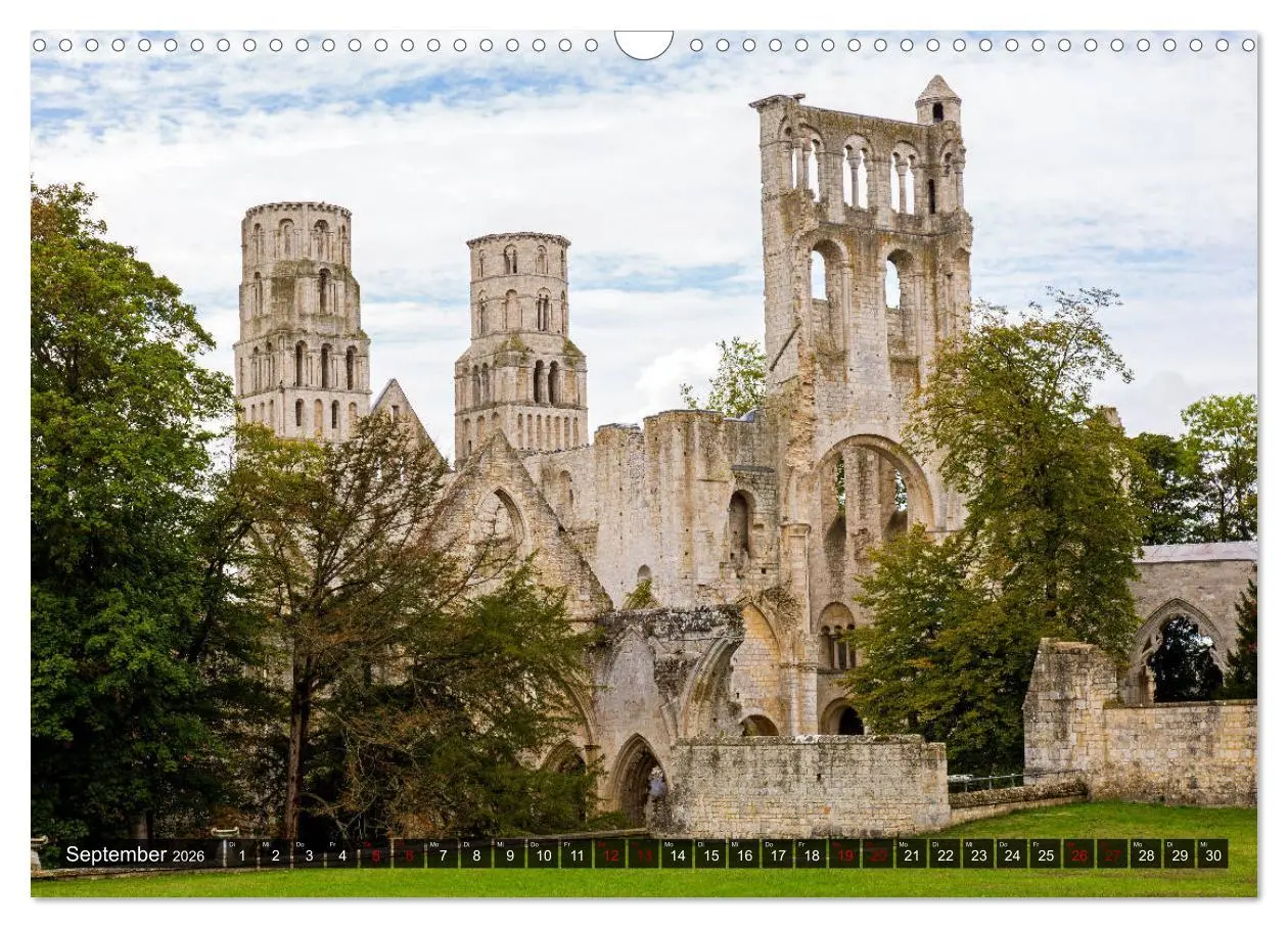 Bild: 9783457739686 | Blickpunkte der Normandie (Wandkalender 2026 DIN A3 quer), CALVENDO...