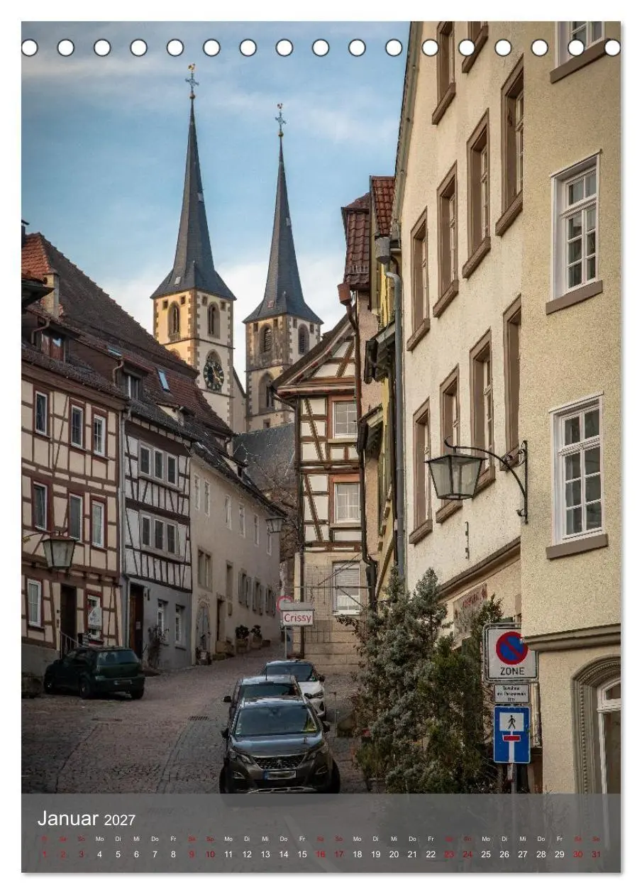Bild: 9783516759686 | Deutschlands schönste Altstadt - Bad Wimpfen (Tischkalender 2027...