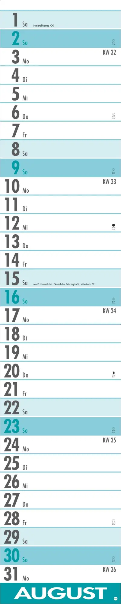 Bild: 9783756409686 | Supermemo Kalender 2026 | Kalender | Bürokalender Heye | Spiralbindung