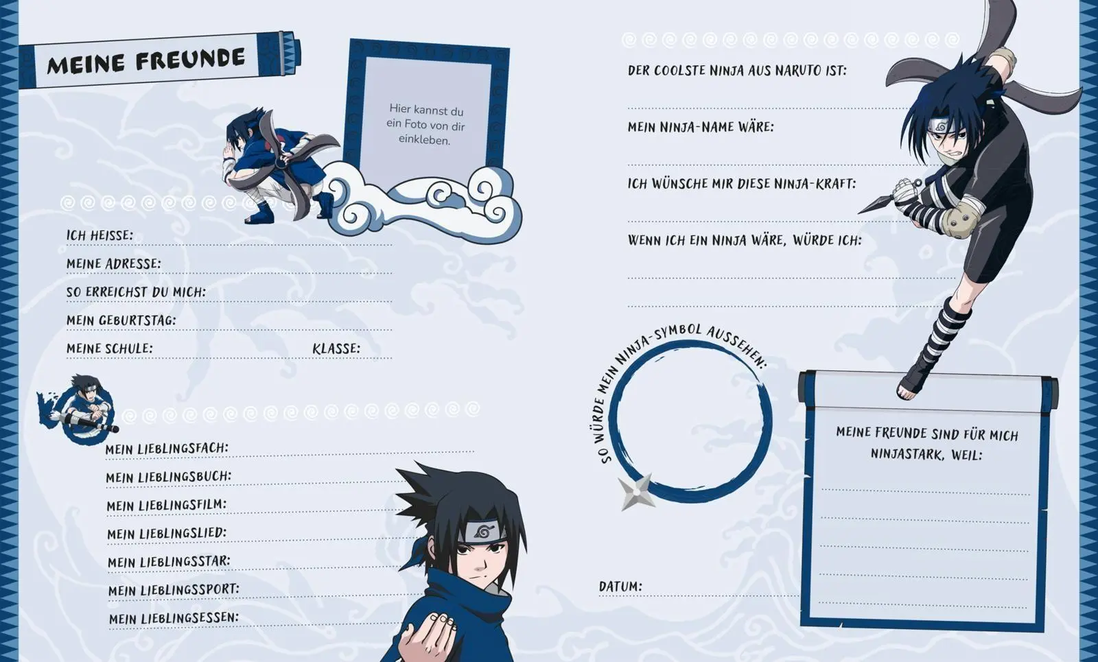 Bild: 9783845129686 | Naruto: Mein ninjastarkes Freundebuch | Buch | 64 S. | Deutsch | 2026