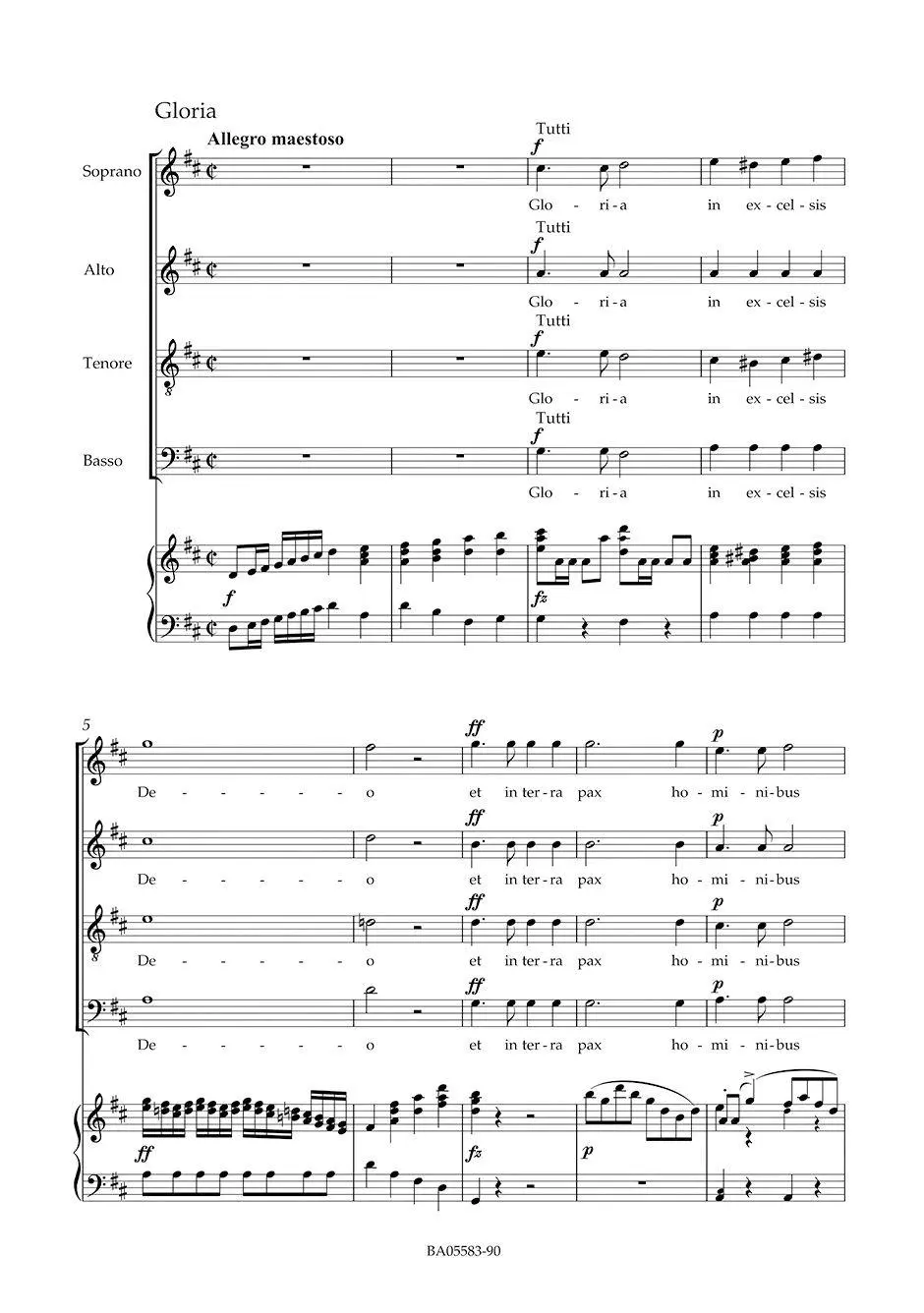 Bild: 9790006579686 | Messe in G-Dur D 167 | Klavierauszug vokal, Urtextausgabe | Schubert