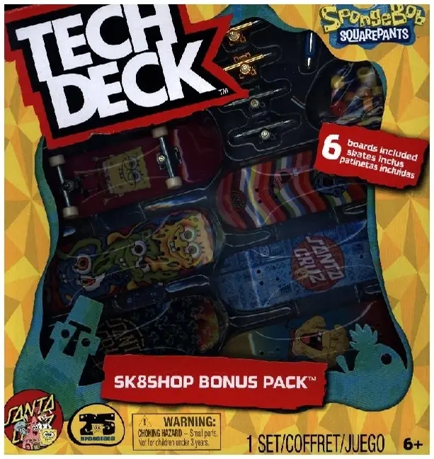 Cover: 681147079786 | TED Tech Deck Skate Shop Bonus SpongeBob | Karton | 79786 | Deutsch