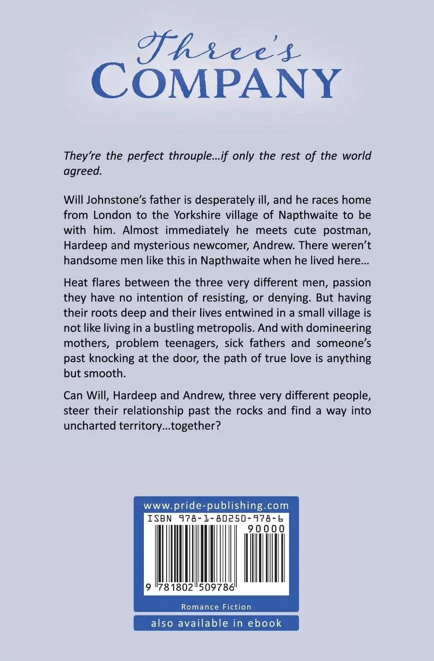Rückseite: 9781802509786 | Three's Company | Kristian Parker | Taschenbuch | Englisch | 2022