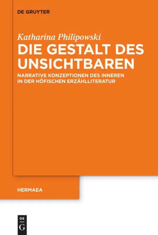 Cover: 9783110299786 | Die Gestalt des Unsichtbaren | Katharina Silke Philipowski | Buch | X