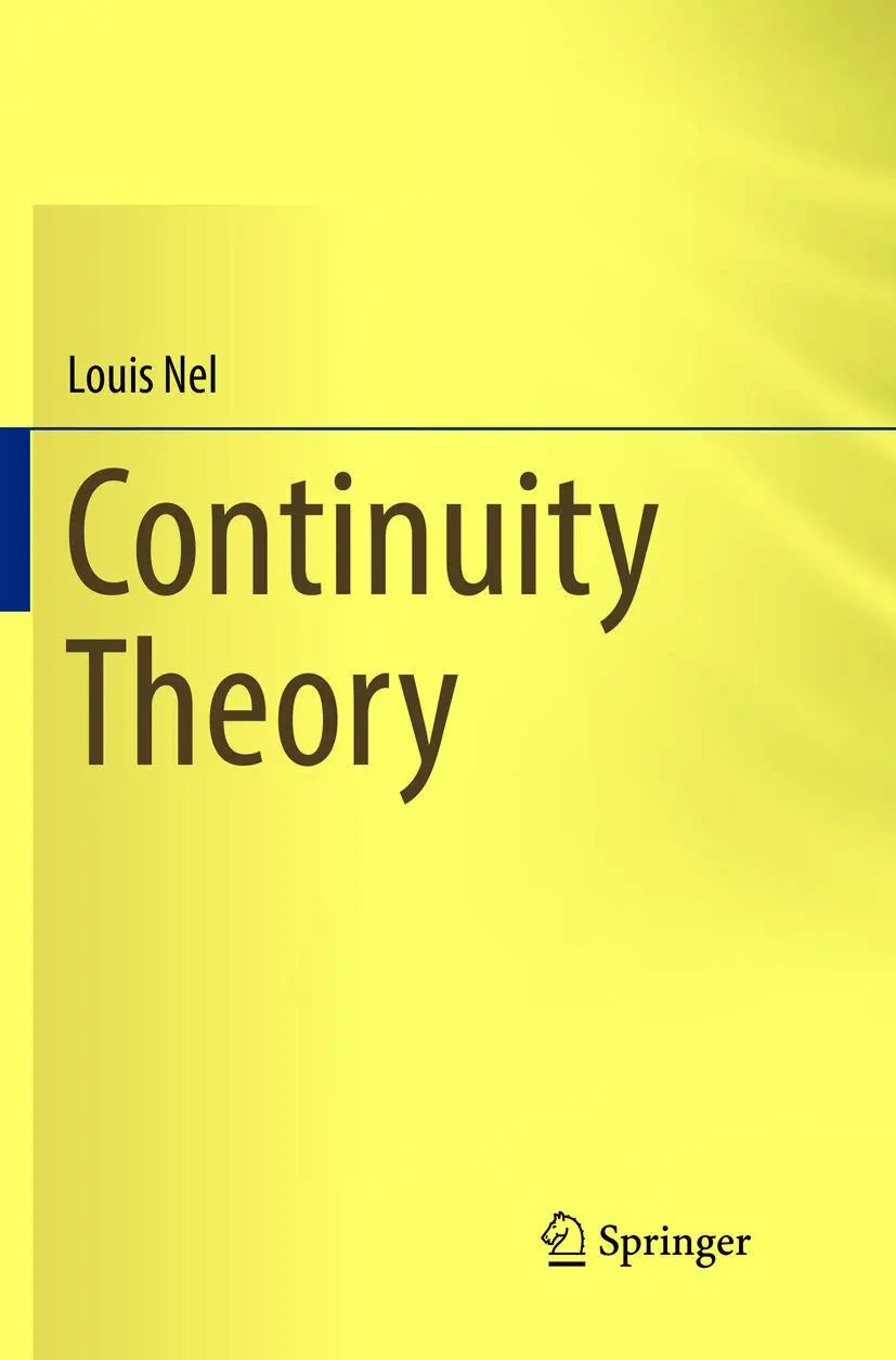 Cover: 9783319809786 | Continuity Theory | Louis Nel | Taschenbuch | xix | Englisch | 2018