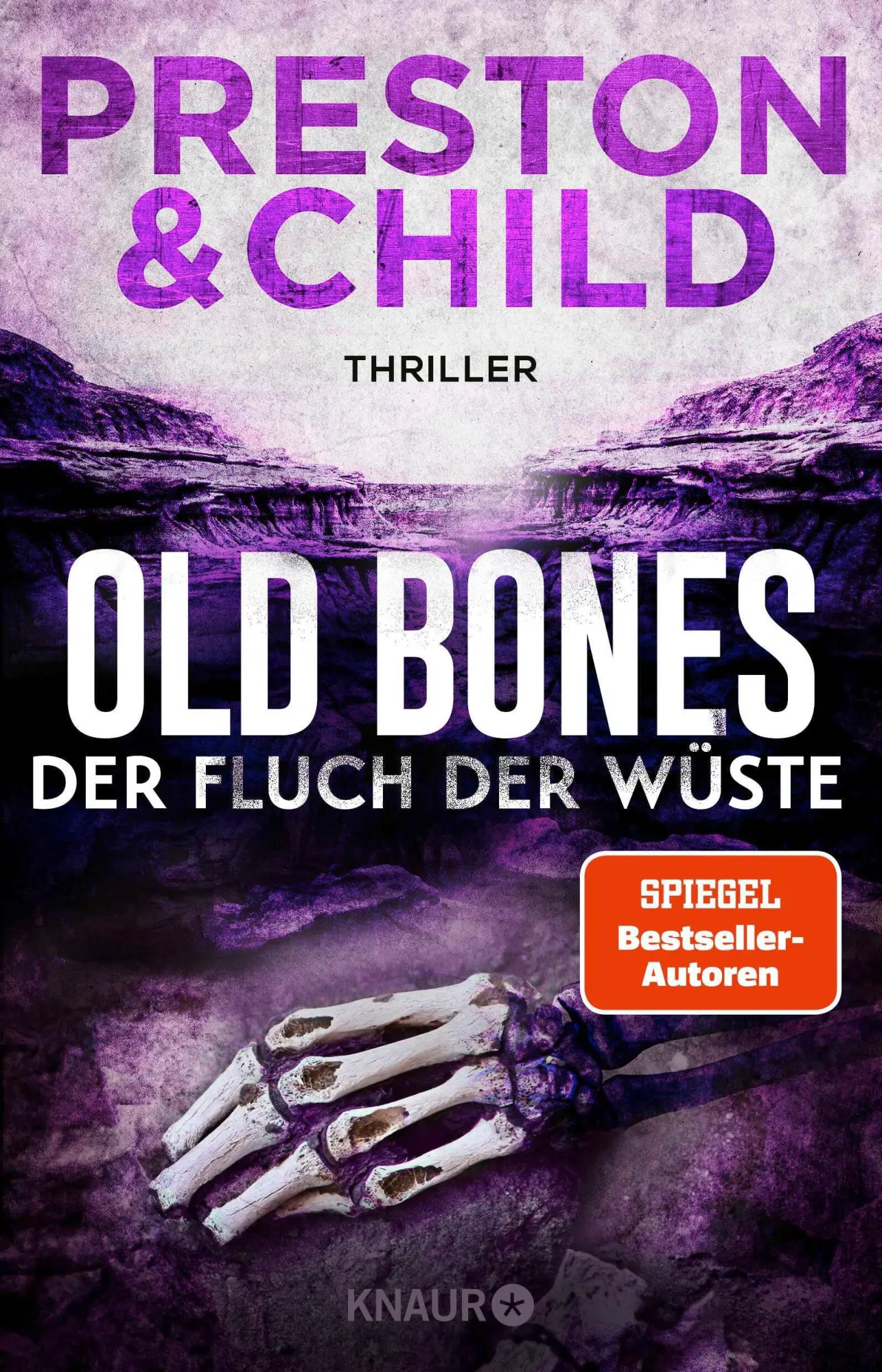 Cover: 9783426659786 | Old Bones - Der Fluch der Wüste | Douglas Preston (u. a.) | Buch