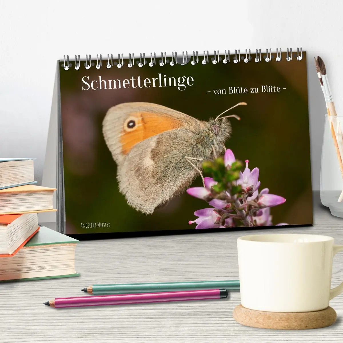 Bild: 9783457589786 | Schmetterlinge - von Blüte zu Blüte - (Tischkalender 2026 DIN A5...