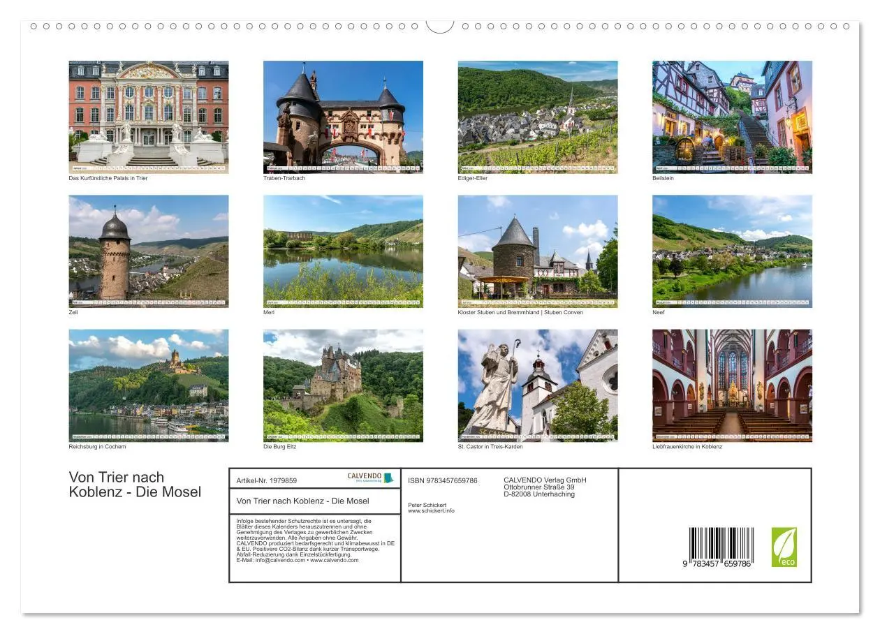 Bild: 9783457659786 | Von Trier nach Koblenz - Die Mosel (hochwertiger Premium...