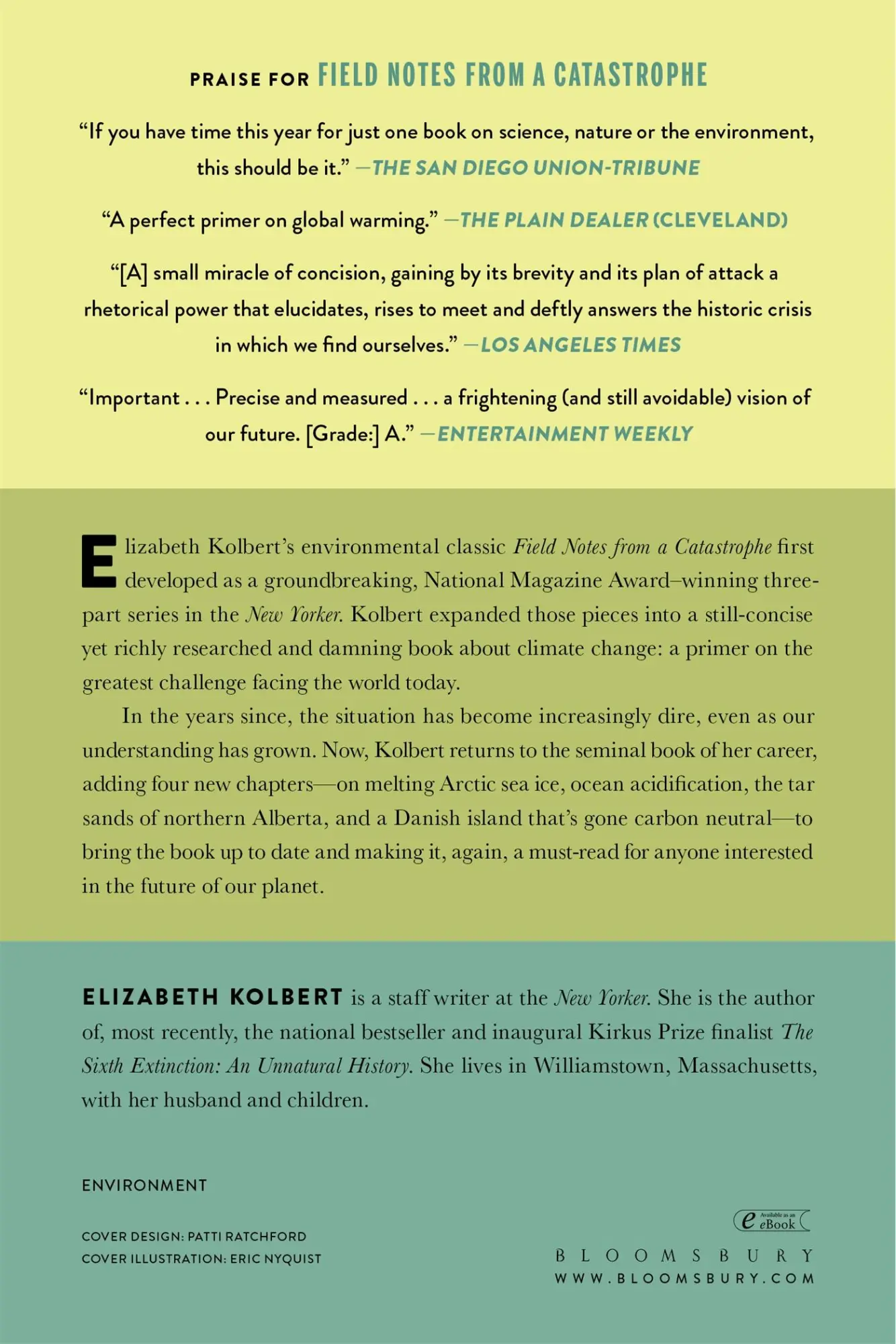 Rückseite: 9781620409886 | Field Notes from a Catastrophe | Man, Nature, and Climate Change