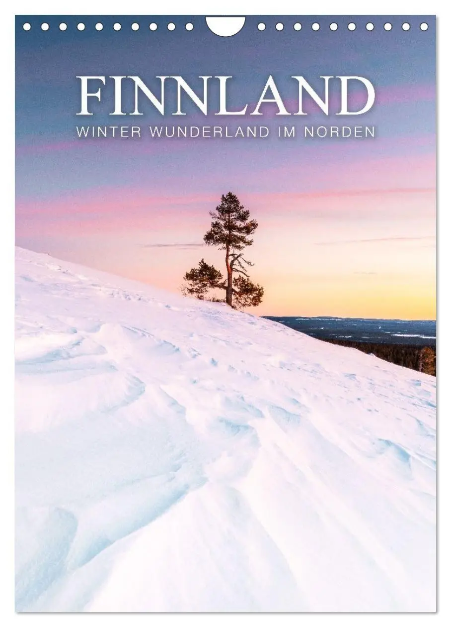 Cover: 9783516739886 | Finnland - Winter Wunderland (Wandkalender 2026 DIN A4 hoch),...