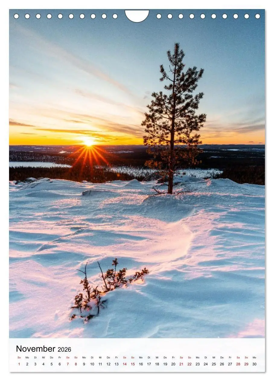 Bild: 9783516739886 | Finnland - Winter Wunderland (Wandkalender 2026 DIN A4 hoch),...