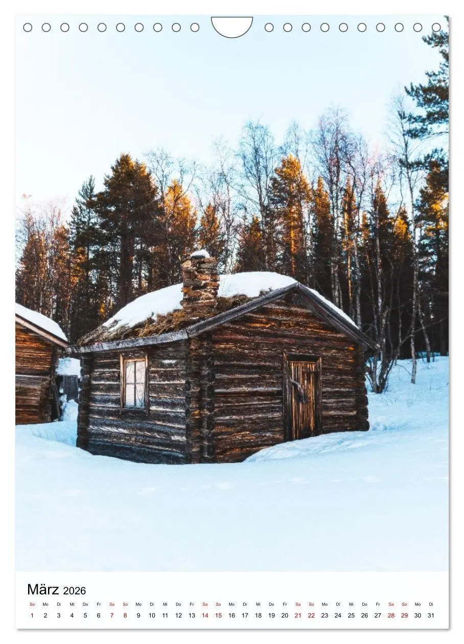 Bild: 9783516739886 | Finnland - Winter Wunderland (Wandkalender 2026 DIN A4 hoch),...