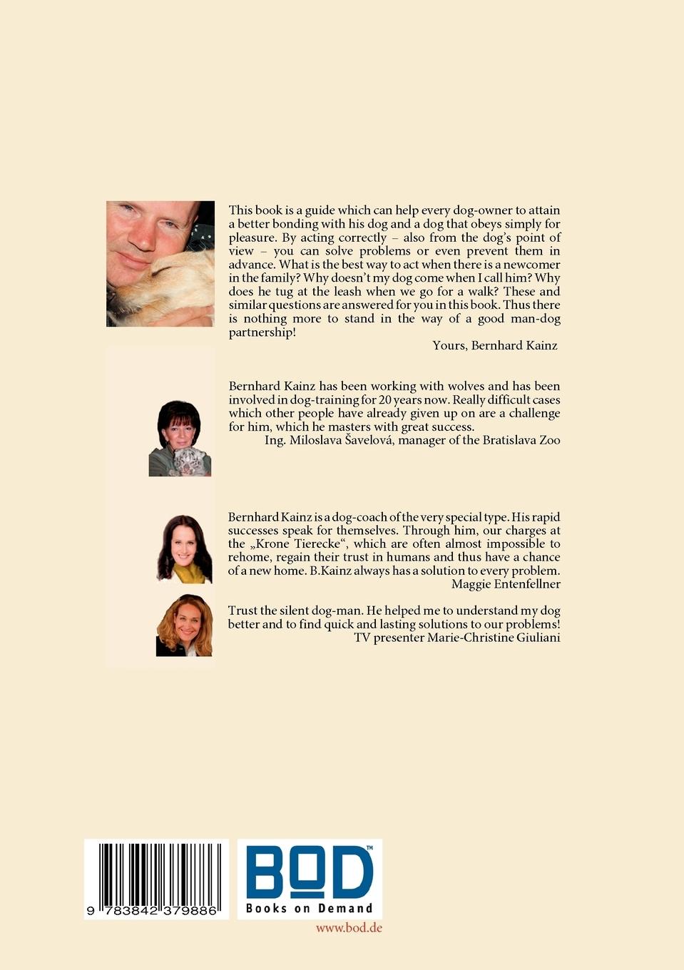 Rückseite: 9783842379886 | Communication from the dog's point of view | the silent dog-man | Buch
