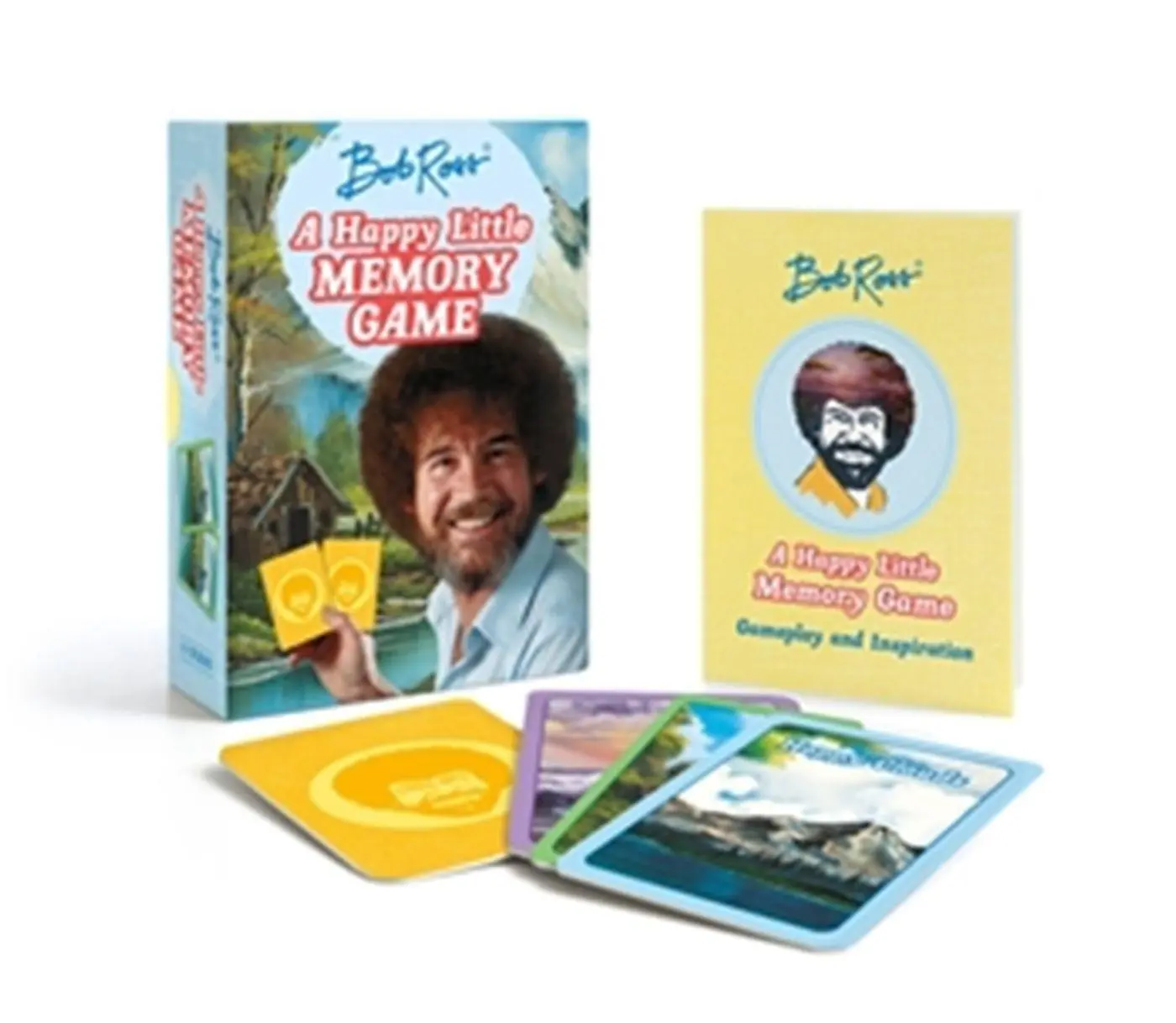 Cover: 9780762479986 | Bob Ross: A Happy Little Memory Game | Press Running | Spiel | 886502