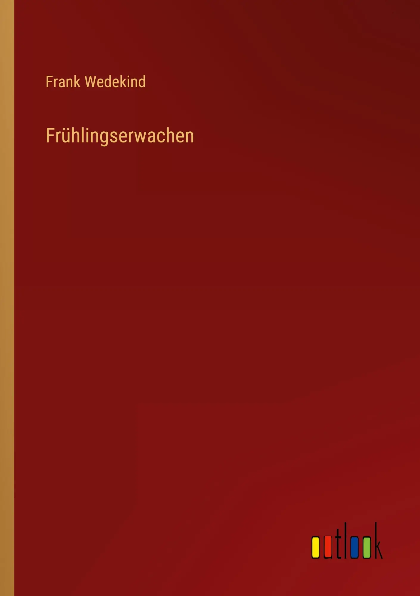 Cover: 9783368229986 | Frühlingserwachen | Frank Wedekind | Taschenbuch | 148 S. | Deutsch